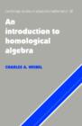 Introduction to Homological Algebra - eBook