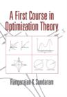 A First Course in Optimization Theory - eBook