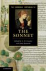 The Cambridge Companion to the Sonnet - eBook