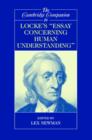 The Cambridge Companion to Locke's 'Essay Concerning Human Understanding' - eBook