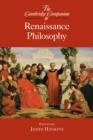 The Cambridge Companion to Renaissance Philosophy - eBook