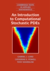 Introduction to Computational Stochastic PDEs - eBook