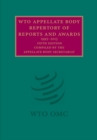 WTO Appellate Body Repertory of Reports and Awards : 1995-2013 - eBook
