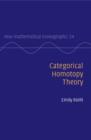 Categorical Homotopy Theory - eBook