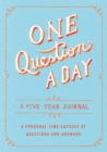 One Question a Day : A Five-Year Journal - Book