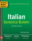 Practice Makes Perfect Italian Sentence Builder - Book