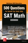 500 SAT Math Questions to Know by Test Day, Second Edition - eBook