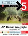5 Steps to a 5: AP Human Geography 2021 Elite Student Edition - eBook