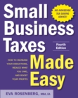 Small Business Taxes Made Easy, Fourth Edition - eBook