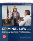 ISE Criminal Law for the Criminal Justice Professional - Book