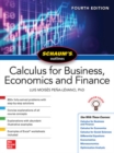 Schaum's Outline of Calculus for Business, Economics and Finance, Fourth Edition - Book