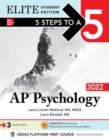 5 Steps to a 5: AP Psychology 2022 Elite Student Edition - eBook