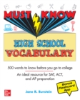 Must Know High School Vocabulary - eBook