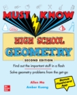 Must Know High School Geometry, Second Edition - eBook