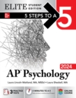5 Steps to a 5: AP Psychology 2024 Elite Student Edition - Book