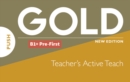 Gold B1+ Pre-First New Edition Teacher's ActiveTeach USB - Book