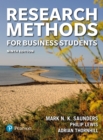 Research Methods for Business Students - eBook