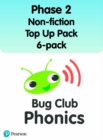 Bug Club Phonics Phase 2 Non-fiction Top Up Pack 6-pack (96 books) - Book