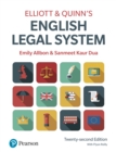 Elliott & Quinn's English Legal System - eBook