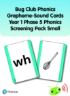 Bug Club Phonics Grapheme-Sound Cards Year 1 Phase 5 Phonics Screening Pack (Small) - Book