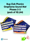 Bug Club Phonics Grapheme-Sound Mats Phases 2-3 (pack of 10) (A4) - Book