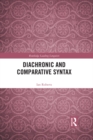 Diachronic and Comparative Syntax - eBook