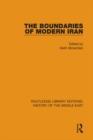 The Boundaries of Modern Iran - eBook