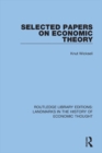Selected Papers on Economic Theory - eBook