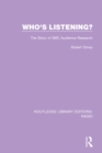 Who's Listening? : The Story of BBC Audience Research - eBook