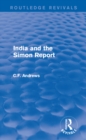 Routledge Revivals: India and the Simon Report (1930) - eBook
