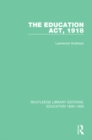 The Education Act, 1918 - eBook