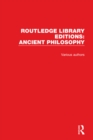 Routledge Library Editions: Ancient Philosophy - eBook