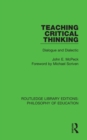 Teaching Critical Thinking : Dialogue and Dialectic - eBook