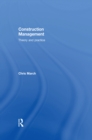 Construction Management : Theory and Practice - eBook