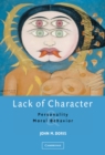 Lack of Character : Personality and Moral Behavior - eBook