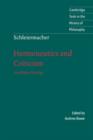 Schleiermacher: Hermeneutics and Criticism : And Other Writings - eBook