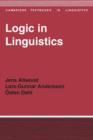 Logic in Linguistics - eBook
