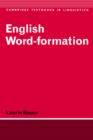 English Word-Formation - eBook