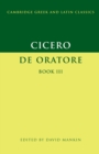 Cicero: De Oratore Book III - eBook