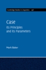 Case : Its Principles and its Parameters - eBook
