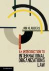 An Introduction to International Organizations Law - eBook