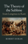 The Theory of the Sublime from Longinus to Kant - eBook