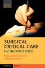 Surgical Critical Care : For the MRCS OSCE - eBook