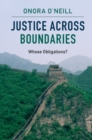 Justice across Boundaries : Whose Obligations? - eBook
