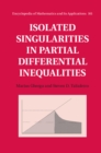 Isolated Singularities in Partial Differential Inequalities - eBook