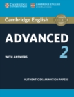 Cambridge English Advanced 2 Student's Book with answers : Authentic Examination Papers - Book