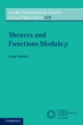 Sheaves and Functions Modulo p : Lectures on the Woods Hole Trace Formula - eBook