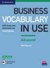 Business Vocabulary in Use: Advanced Book with Answers and Enhanced ebook : Self-study and Classroom Use - Book