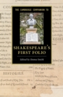 Cambridge Companion to Shakespeare's First Folio - eBook