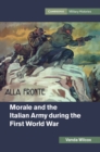 Morale and the Italian Army during the First World War - eBook